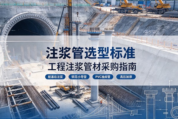 大东注浆管选型标准