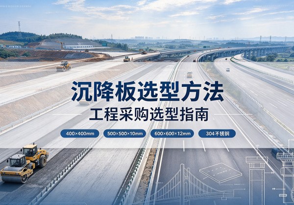 大东沉降板选择方法