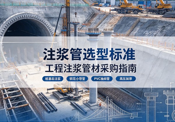 大东注浆管选型标准